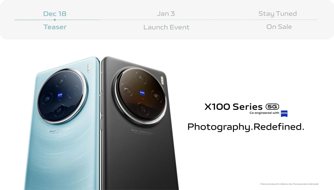 تاریخ عرضه سری گوشی ویوو X100 در سایر بازارها فاش شد