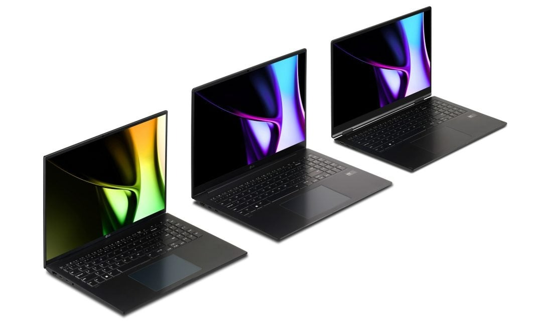 لپ تاپ های جدید ال جی گرم در چهار سایز مختلف معرفی شد